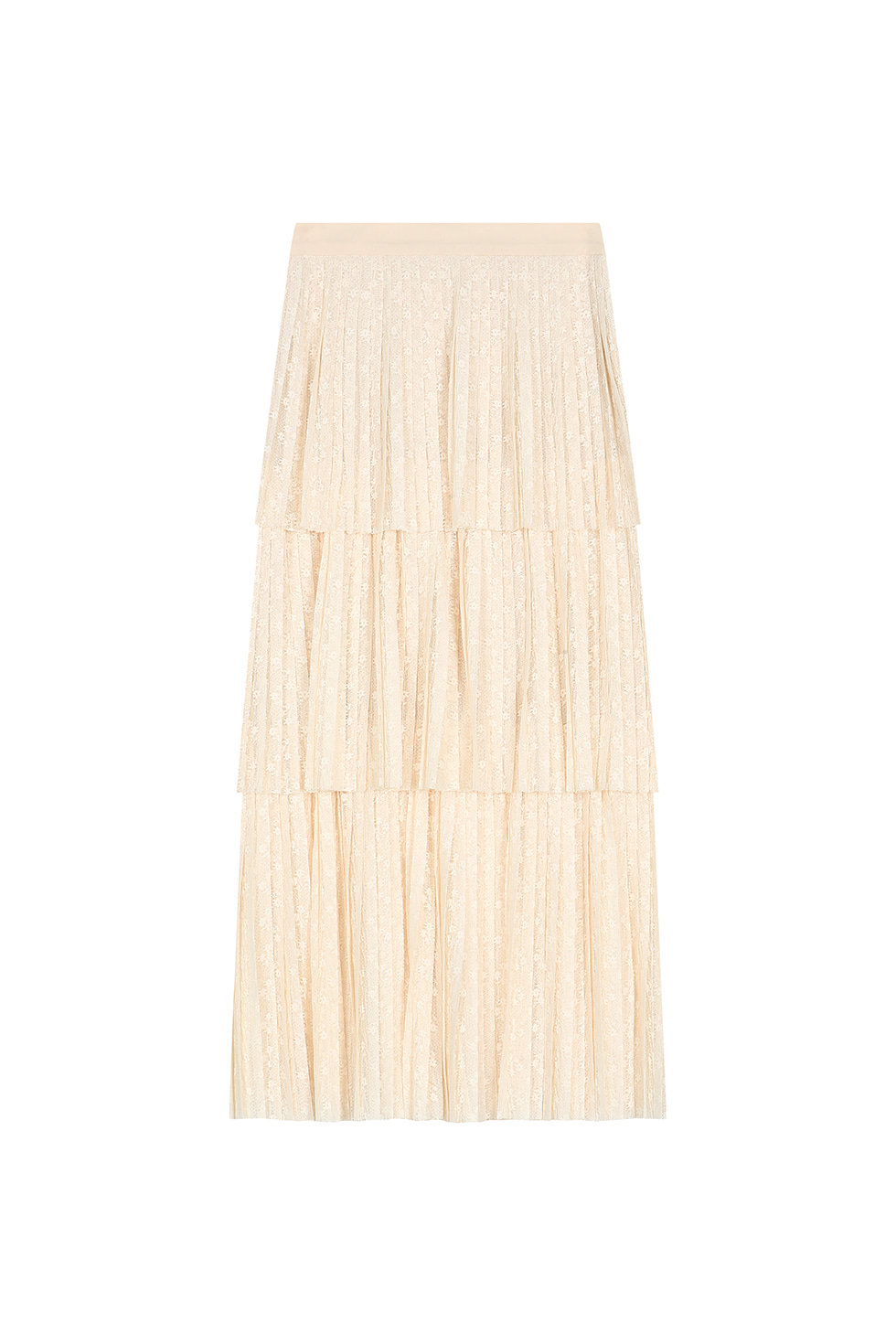 CAN CAN LACE SKIRT - IVORY